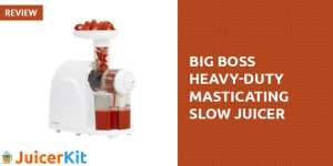 Big Boss Heavy Duty Masticating Slow Juicer