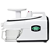Greenstar GSE-5000 Cold Press Complete Masticating Slow Juicer, Jumbo, White
